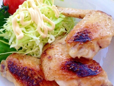 さっぱりとヘルシー 手羽先の塩焼き ダイエットにも レシピ 作り方 By Balletmom 楽天レシピ